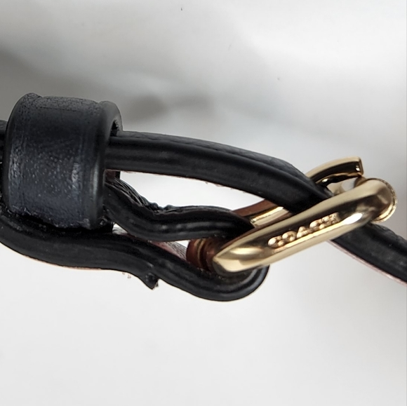 Coach Blue and Black Crossbody Bag - Picture 10 of 15